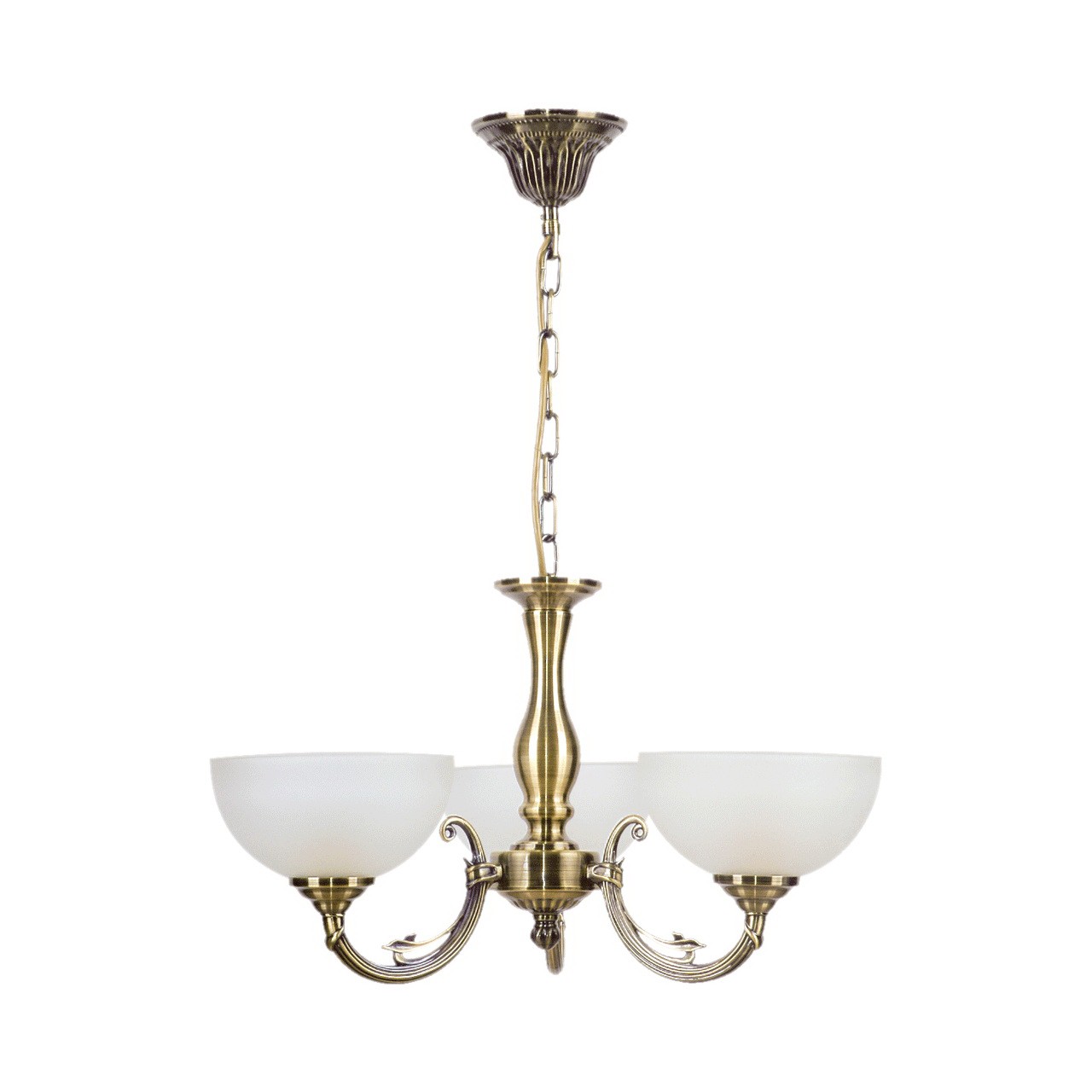Люстра 50*75 см, 3*E27 бронза MW-Light Олимп 318011103