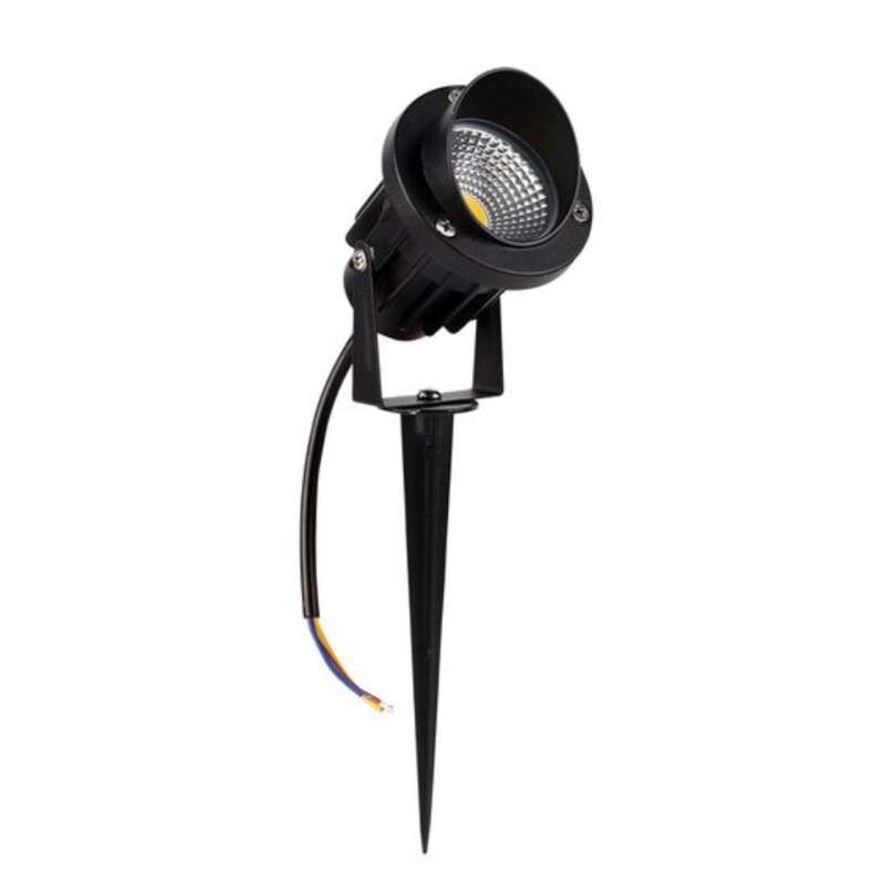 Встраиваемый в грунт светильник 11*7*25 см, 1*LED*9W 4200K Arte Lamp Elsie A1309IN-1BK черный