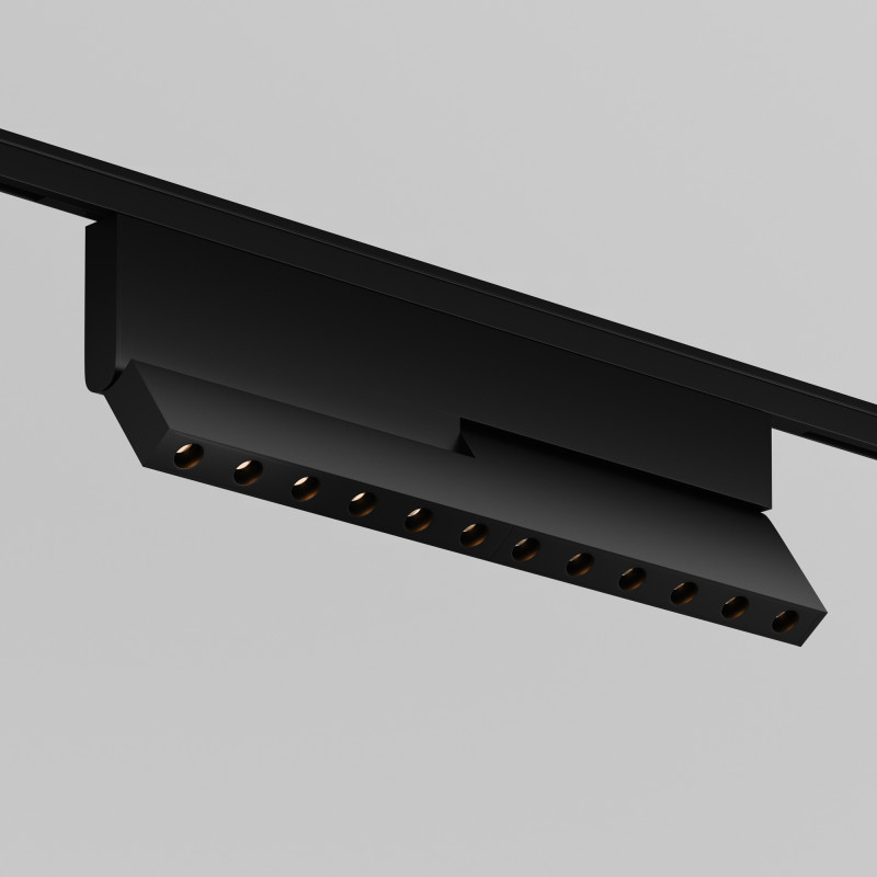 Трековый светильник 12W, 2700K,  30°, Maytoni Points Rot Levity TR194-1-12W2.7K-M-B, черный