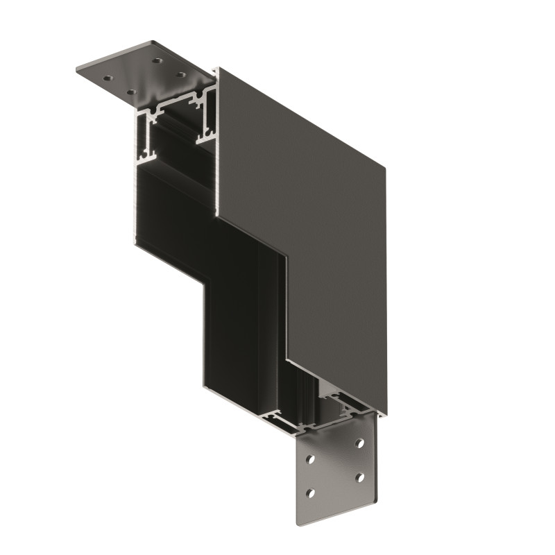 Комплектующие для накладной трековой системы Maytoni Technical Magnetic track system S35 TRA004ICL-21B черныйIP 20