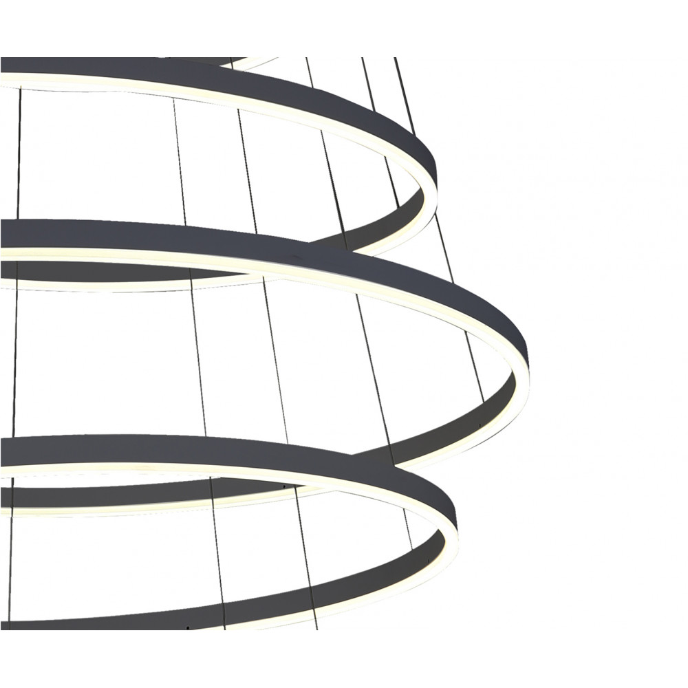 Светильник 100 см, 284W, 4000K Kink Light Тор 08537,19 черный