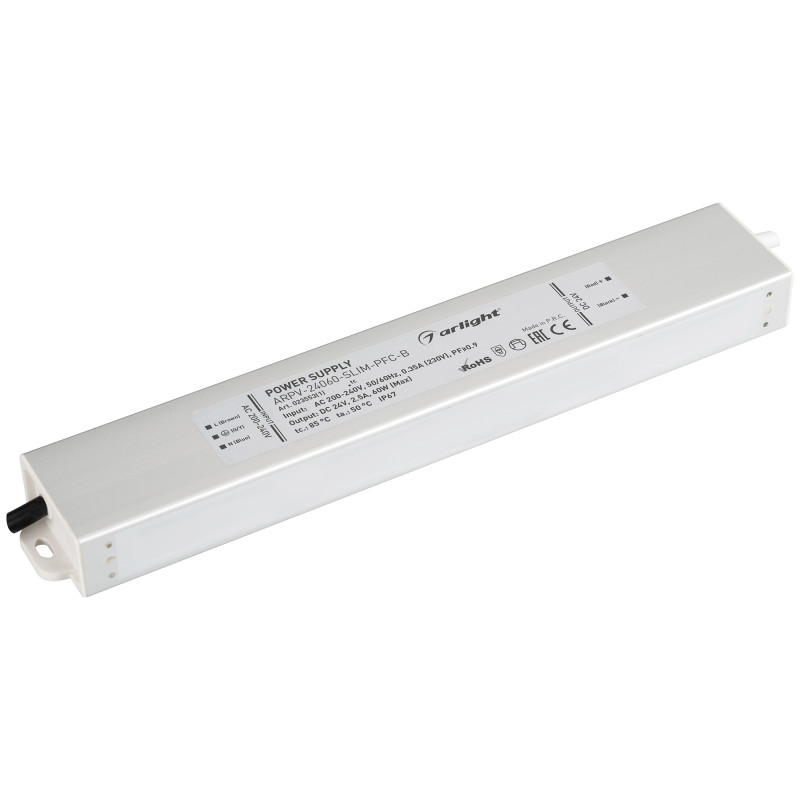 Блок питания для светодиодной ленты Arlight 023553(1) 25,3*4*2,35 см.