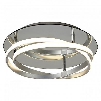 Потолочный светодиодный светильник Mantra Infinity 5382, LED, W30, диаметр 43 см, хром