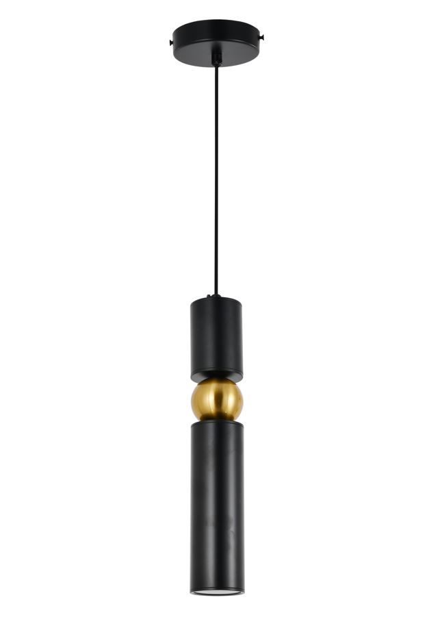 Светильник подвесной AM 498 black + bronzing