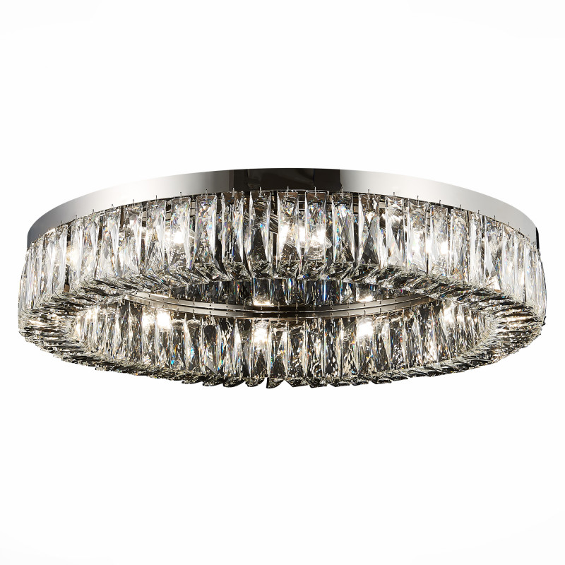 Люстра потолочная 82 см, 480W, ST LUCE Rifrazio SL1226.102.12 Никель