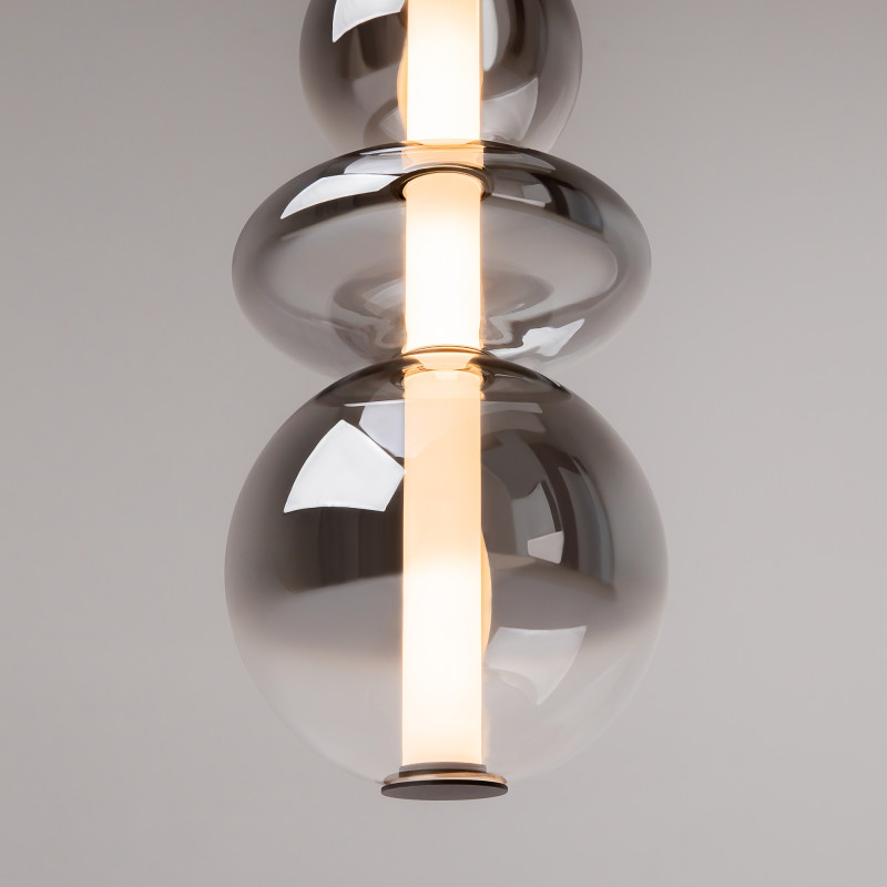 Подвесной светильник 20*20*387 см, LED, 36W, 3000К, Maytoni Futuro MOD307PL-L36B3K черный