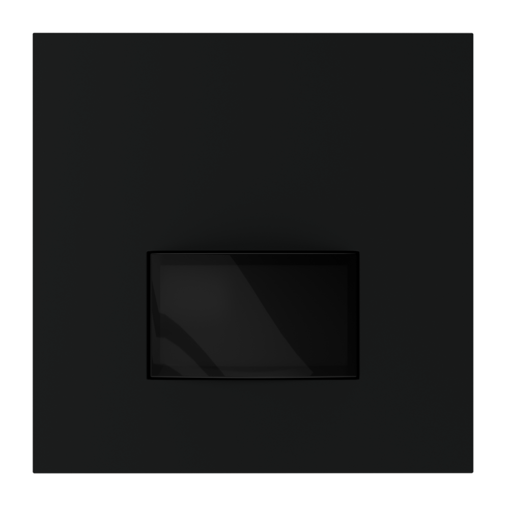 Накладка для датчика движения встраиваемого, S70, черный матовый Voltum VLS002208