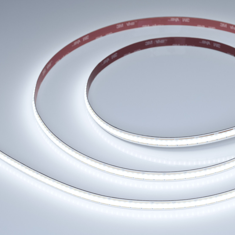 Лента COB-X480-10mm 24V White6000 (10 W/m, IP20, 5m, FreeCut) (Arlight, Свободная резка) 044194. Цена указана за 5 метров. Продается кратно 5 метрам.