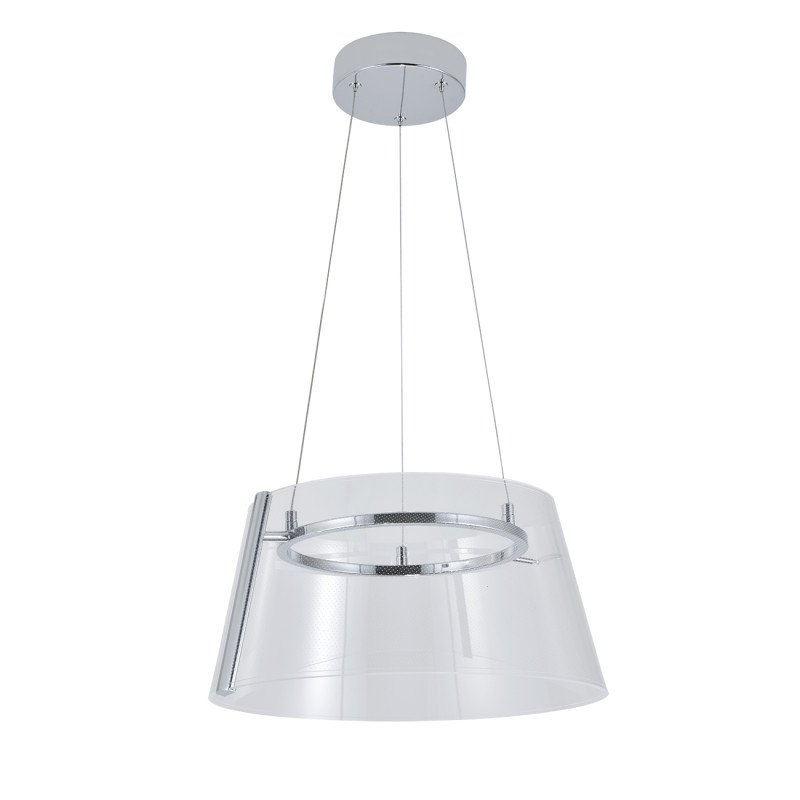 Подвесной светильник 40 см, 15W, 4000K, Indigo Orlare 14021/1P Chrome V000104L, хром, 14021/1P Chrome
