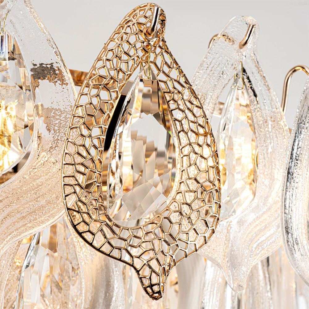 Люстра 80 см, 21*Е14*40W, Modelux  ML.6197.800 GD, Золото