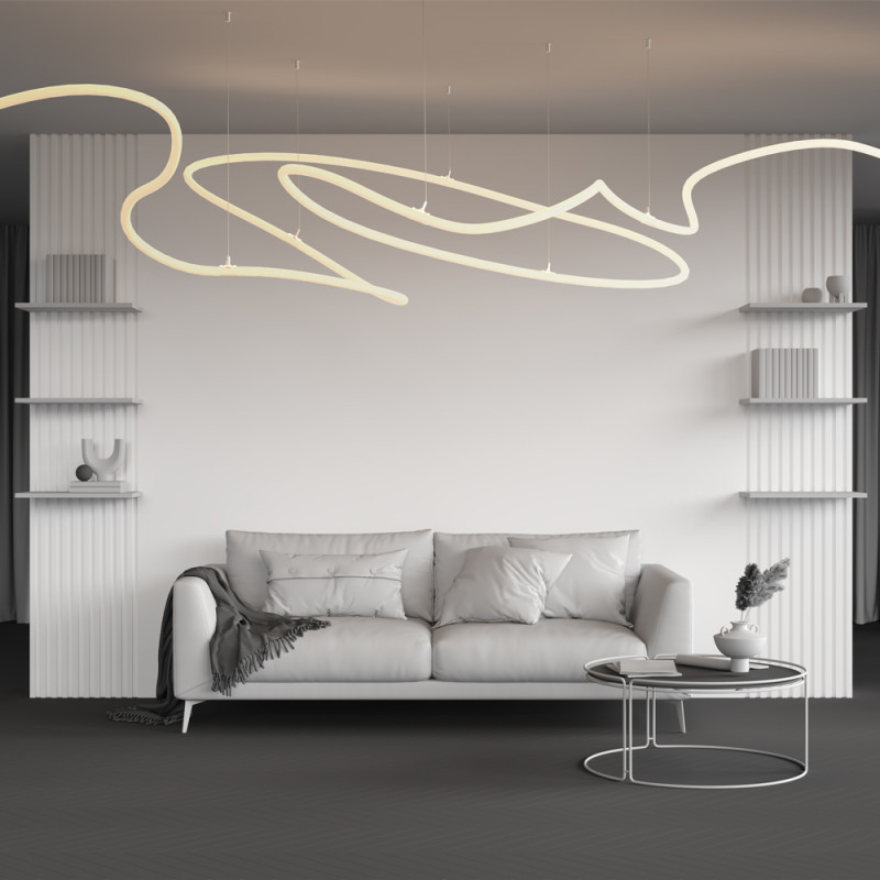 Гибкий неон 500*2,5*2,5 см, LED, 72W, 3000К, Maytoni Technical Led Strip 20303 белый