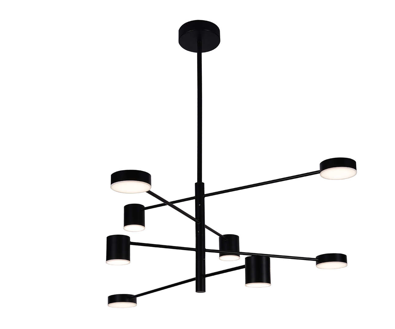 Светильник 100 см, 112W, 4000K, Kink Light 07650-8D,19(4000K), черный