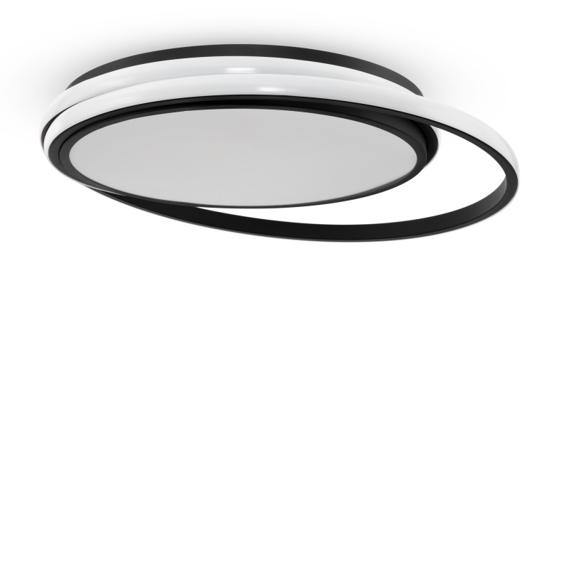 Светильник 50 см, 98W, 3000-6000K Freya Lisoa FR10032CL-L98B, черный
