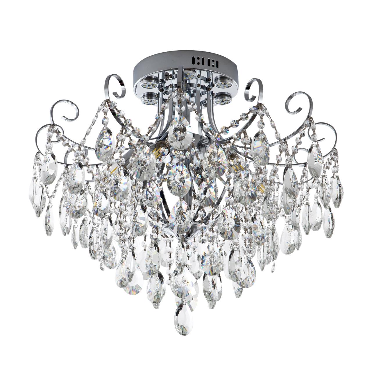 Люстра 57*57*45 см, Е14/LED 6x40W, Хром MODELUX ML.1701.6 CR