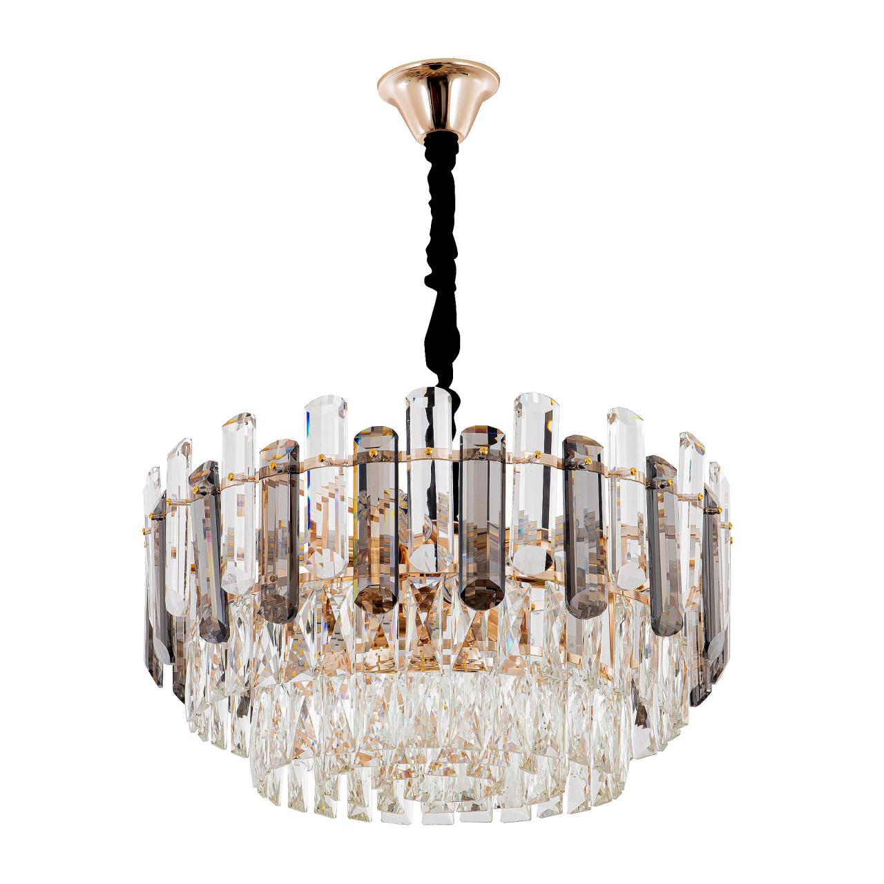 Подвесная люстра 50x50x40см, Е14, 9x40Вт, , Modelux ML.9006.9 GD-SM Золото