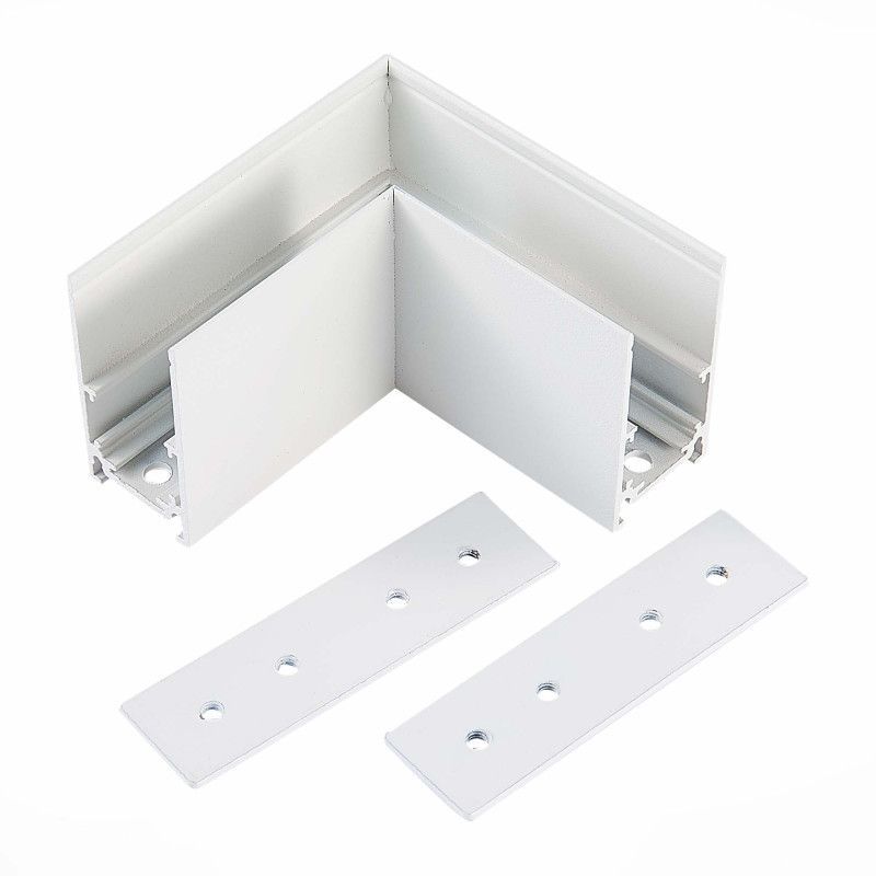 Коннектор 7,2*7,2*5,1 см, ST-Luce Track White magnet SKYLINE 48 накладной ST1007.519.00, белый