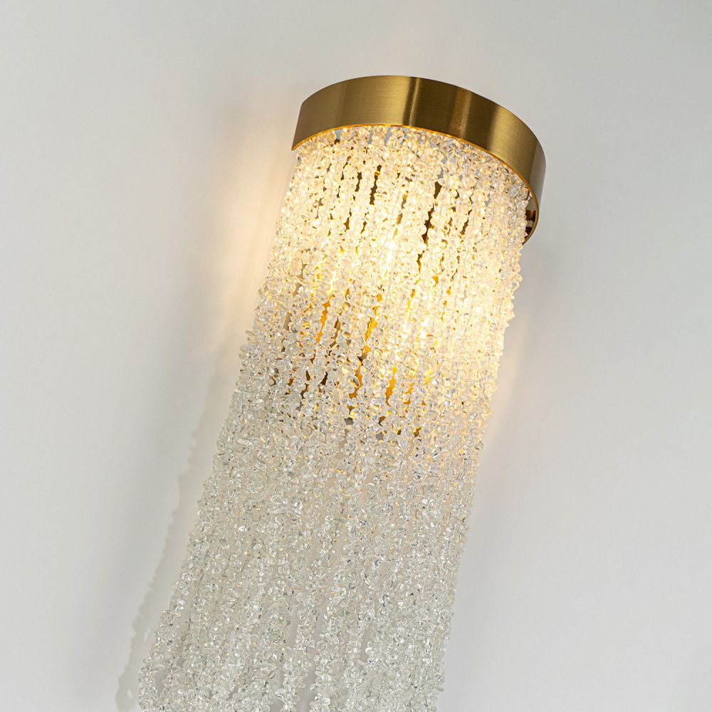 Бра 18*11*40 см, Е14*40W, Modestyle  MS.2440.400 BS-CL, Латунь