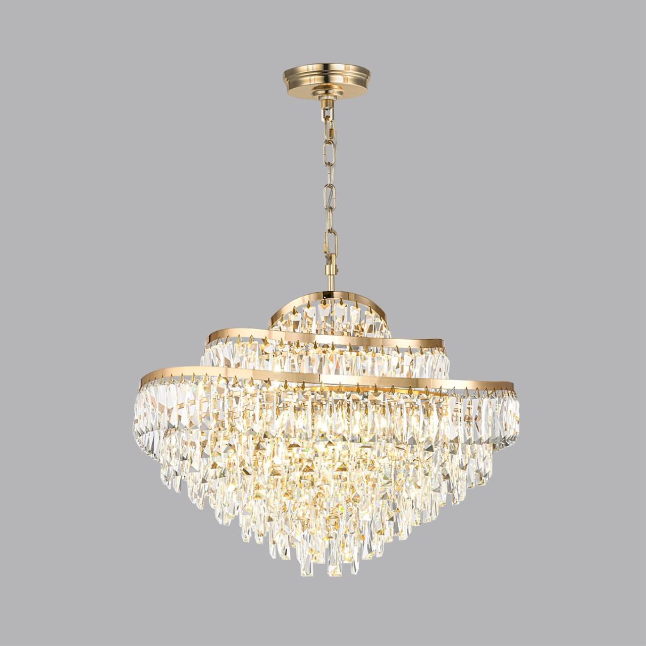 Люстра 65*130 см, 14 E14*40W, Odeon Light Wayta, золотой 5073/14