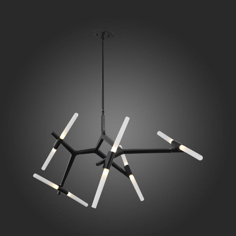 Люстра потолочная 160*40 см, ST LUCE LACONICITA SL947.402.10 Черный