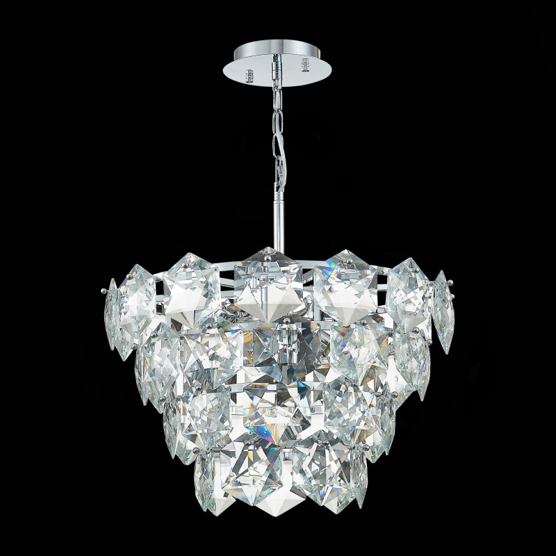 Люстра подвесная 46 см, 240W, ST LUCE VITERBO SL1631.103.06 Хром