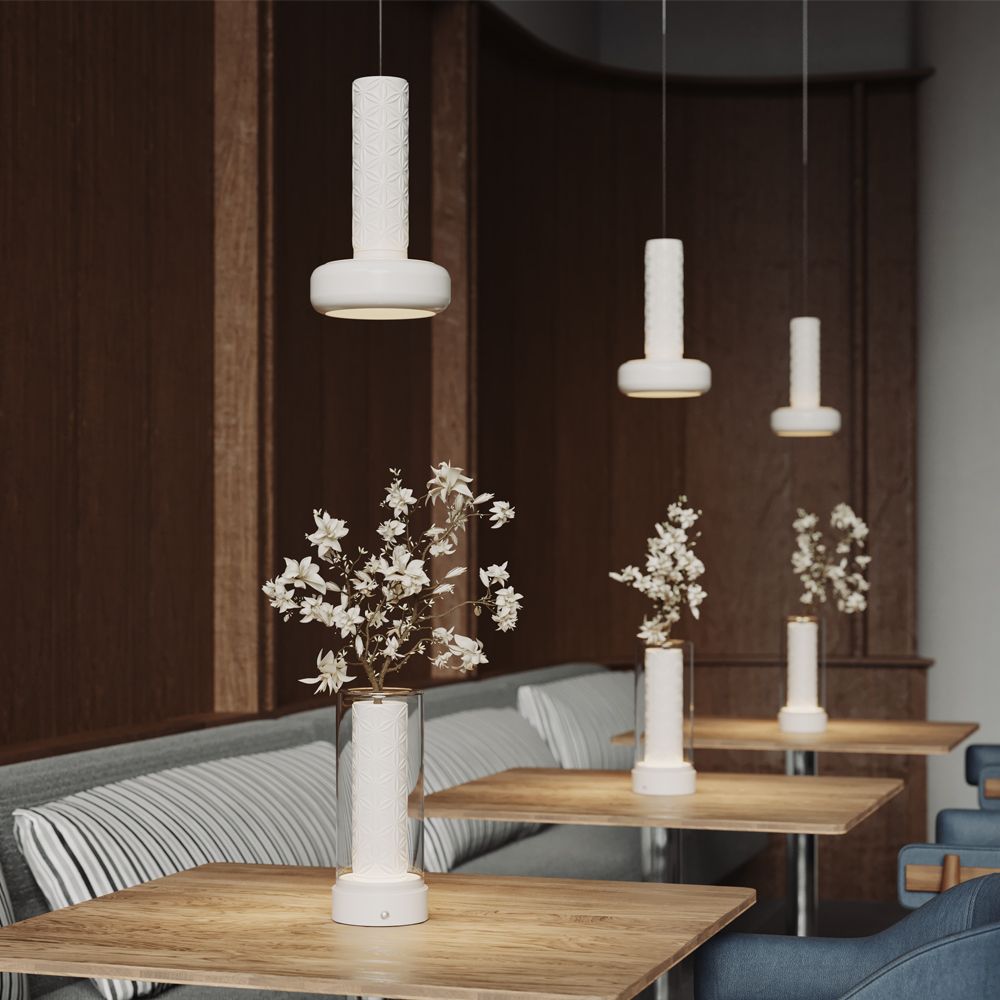 Подвесной светильник *16*55-345 см, *LED*15W, 3000K, Maytoni Esoteric MOD514PL-L15W3K, Белый