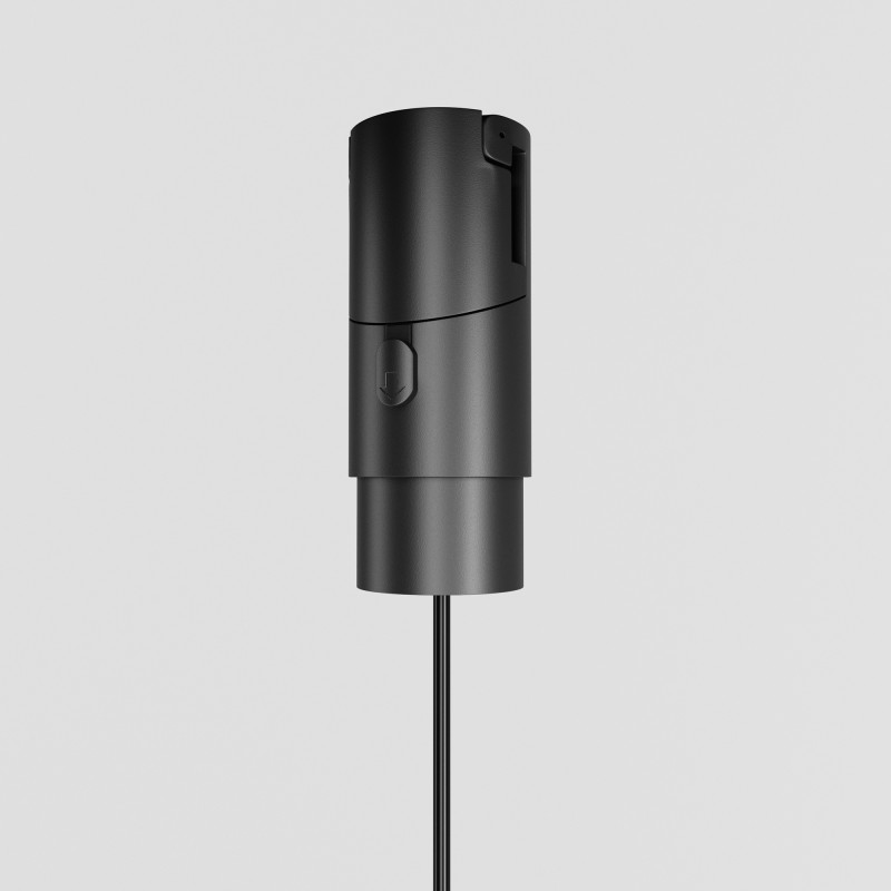 Трековый магнитный светильник 4 см, 5W, 3000K, Maytoni Skim TR210-1-5W3K-M-B, черный