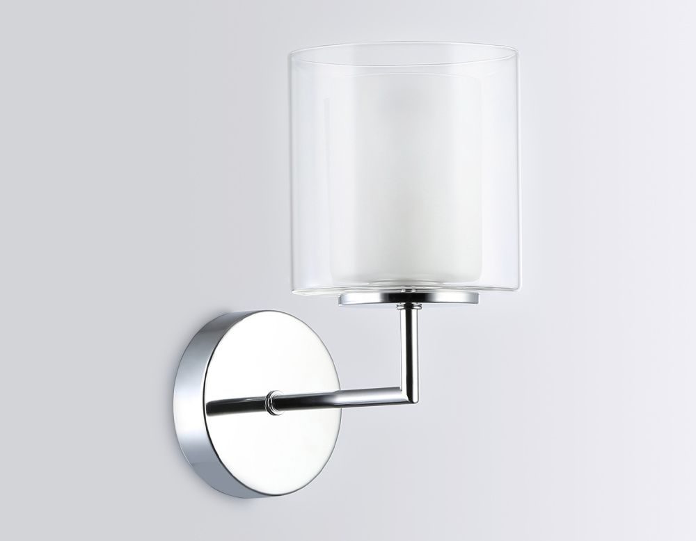 Бра 19*12*22- см, 1*E14*40W, K, Ambrella Light High Light LH56005, хром