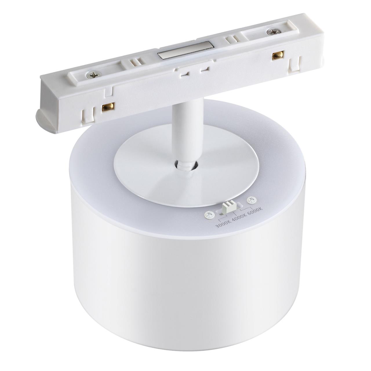 Светильник 10 см, 15W, 3000-6000K, Novotech Shino Flum 358979, белый