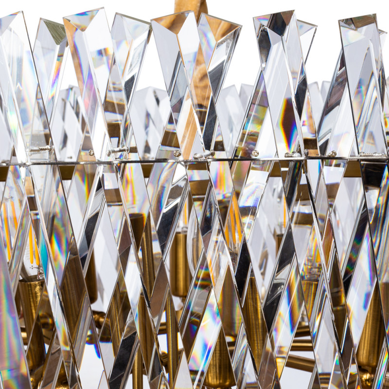 Светильник 50 см, Divinare Bivara 7567/18 SP-10, бронза