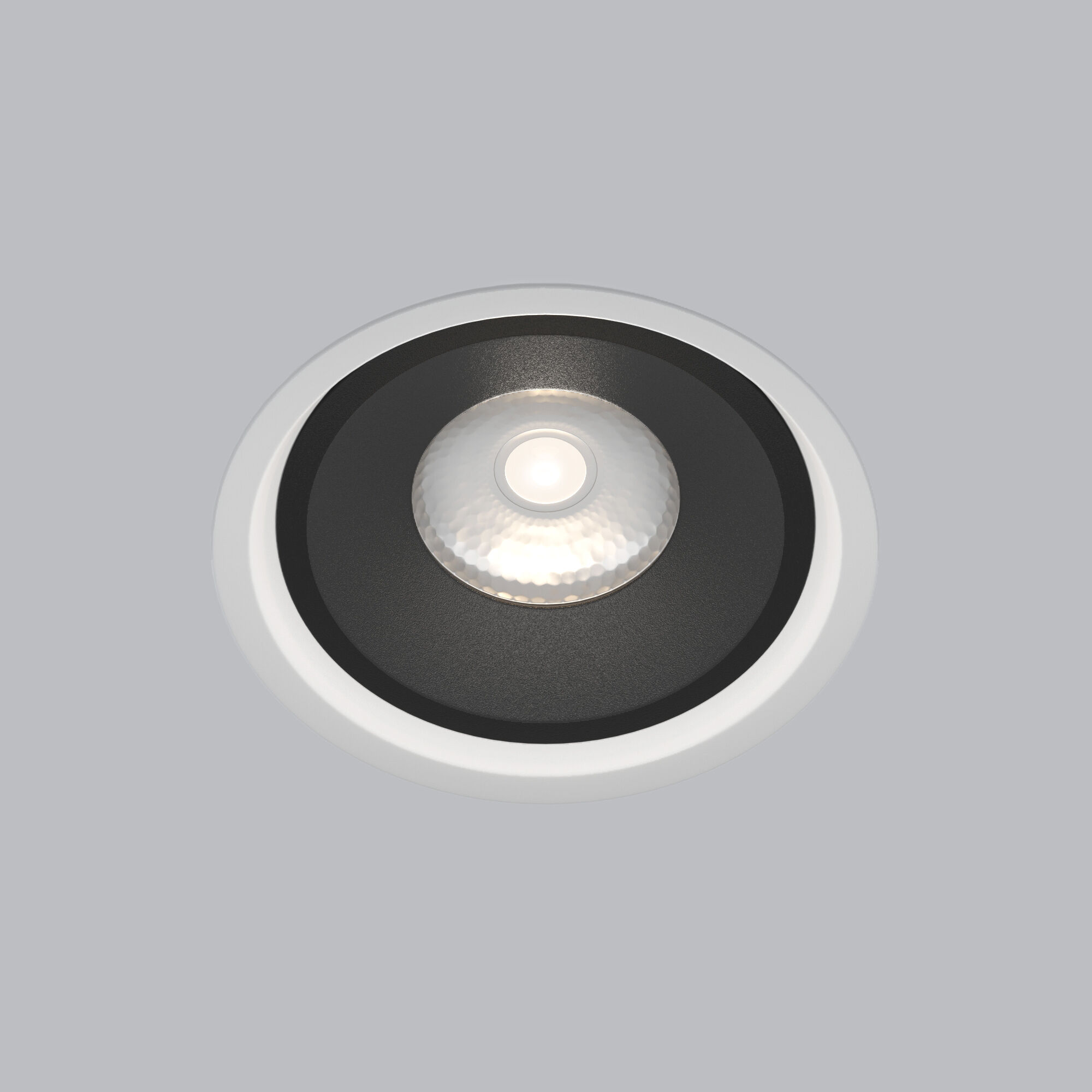 Точечный светильник LED 6W, 4200 К, 10*10*5,1 см, белый/черный, Elektrostandard Slide 25083/LED