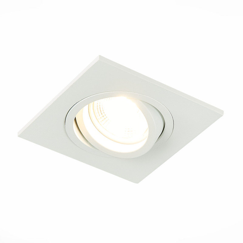 Встраиваемый светильник 9/8 см, GU10, IP20 ST LUCE ST251.508.01 Белый