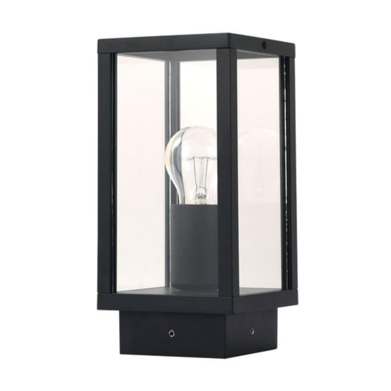 Уличный светильник 12*12*25 см, 1*E27 черный Arte Lamp Pot A1631FN-1BK
