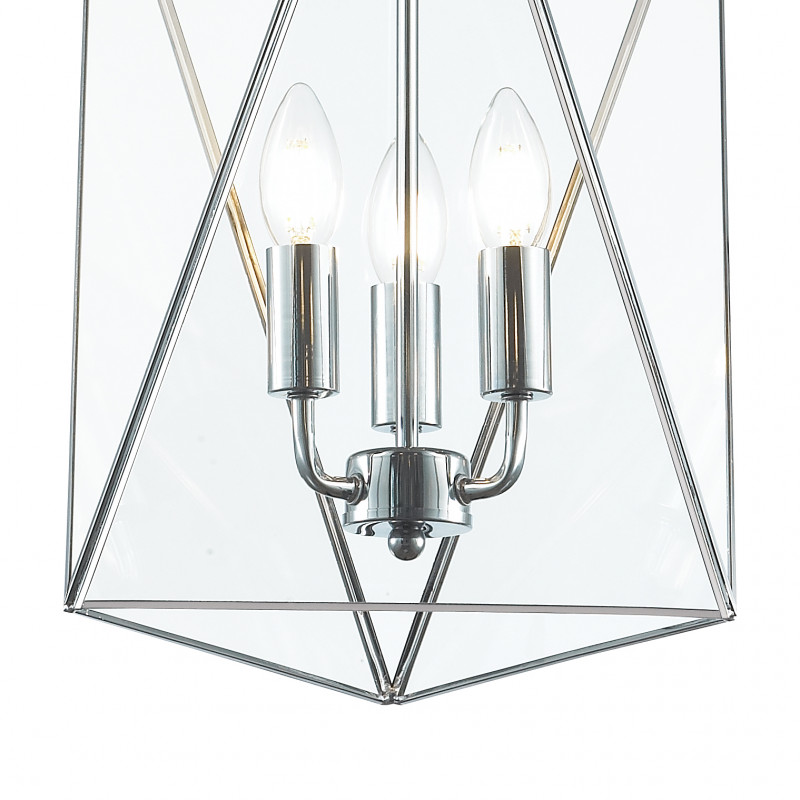 Подвесная люстра Favourite Ternary 2297-3P, D305*H500/1190, хром