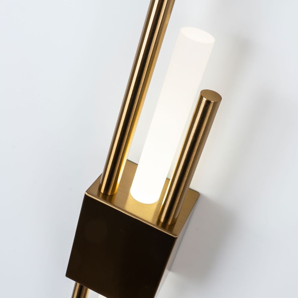 Бра 8*6*49 см, LED 6W, 4200K, Латунь MODELUX ML.559.02 BS