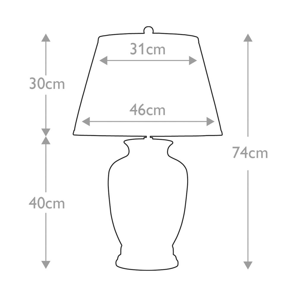 Настольная лампа Elstead Lighting, Арт. MORRIS-TL-LARGE