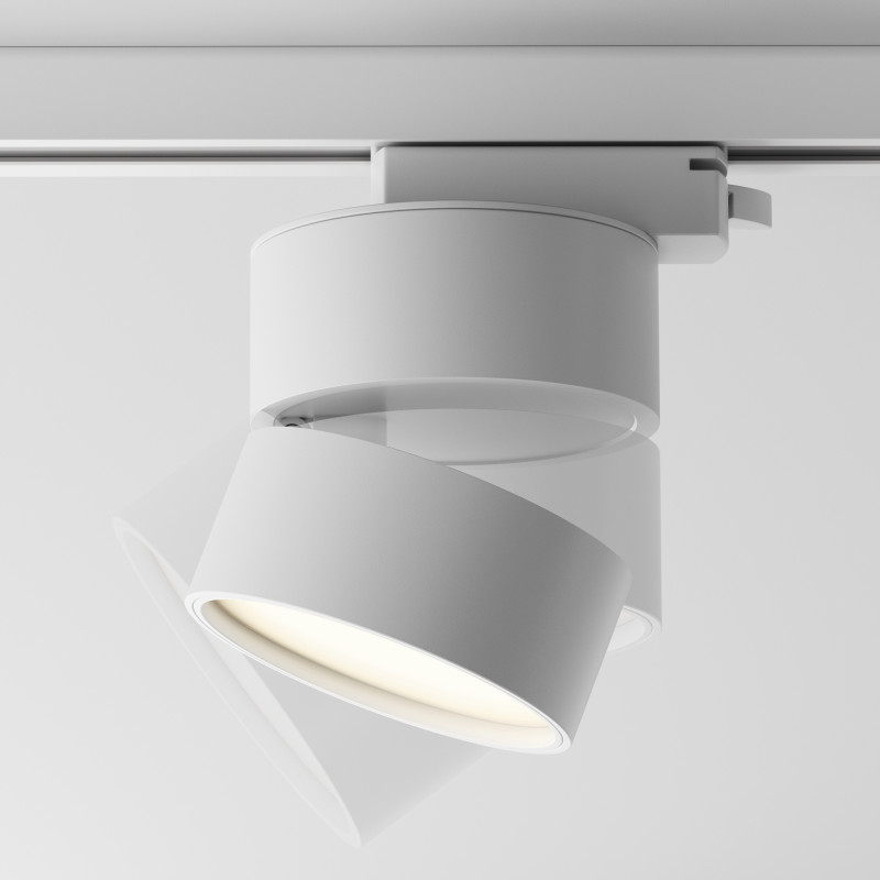 Трековые светильники Maytoni Track lamps TR007-1-12W3K-W, 12W LED, 3000K, белый