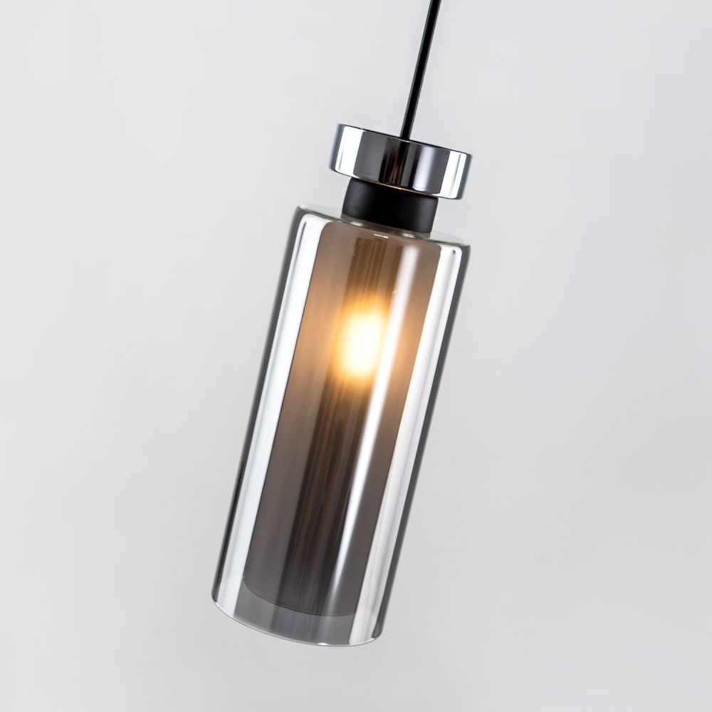 Подвесной светильник 10*27/120 см, 1*Е14 MODEMODERN MD.1186.1 хром, черный