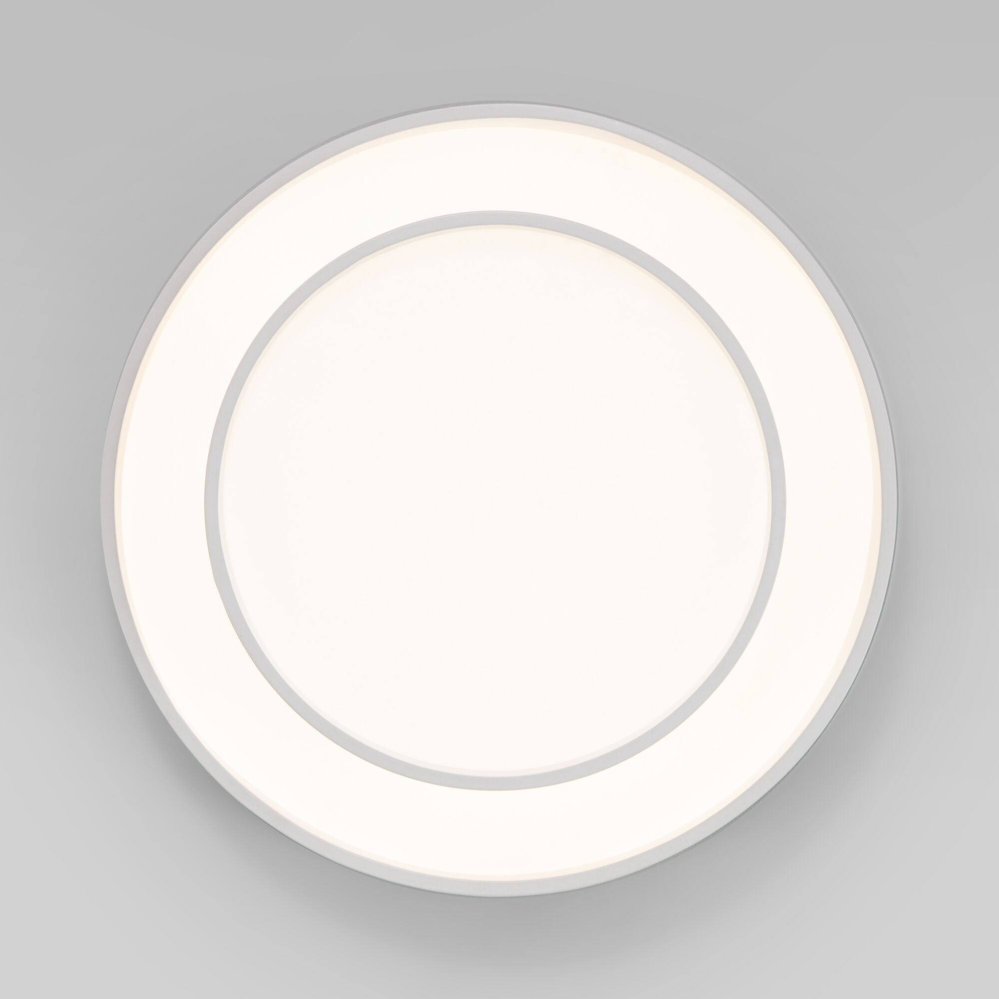 Светильник с регулировкой яркости и цветовой температуры 70*70*12,5 см, *LED, 137W, 3300;4200;6500 Eurosvet Force 90331/2, белый