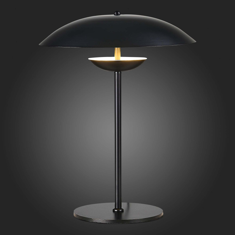 Настольная лампа 35 см, 12W, 3000K ST LUCE ARMONICO SL6502.404.01 Черный