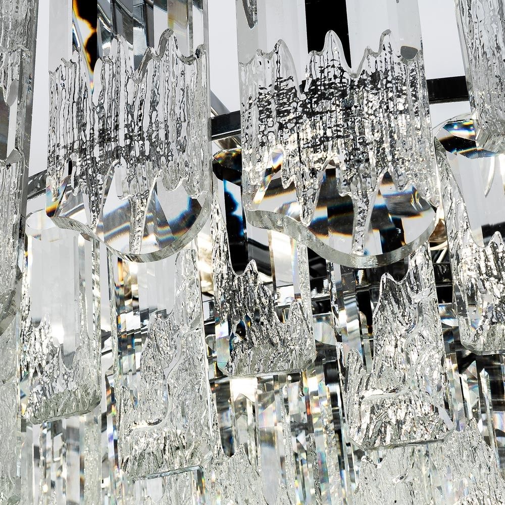 Подвесная люстра 58 см MODELUX ML.7083.12 CR хром