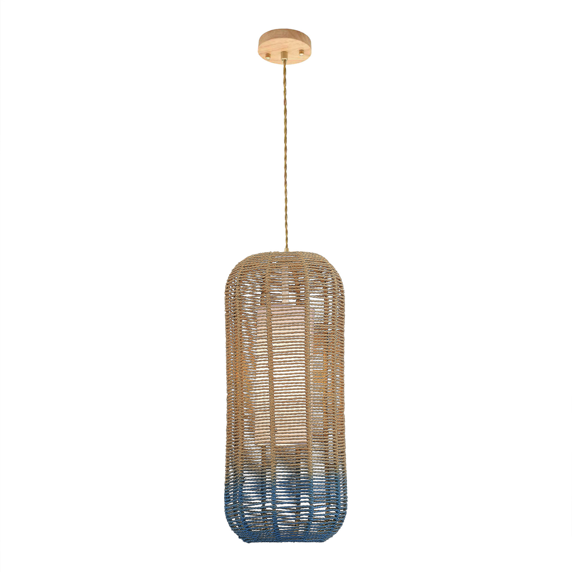 Светильник 22*22*52-222 см, 1*E27, 40W, ST Luce Vimini SL1514.603.01, древесный