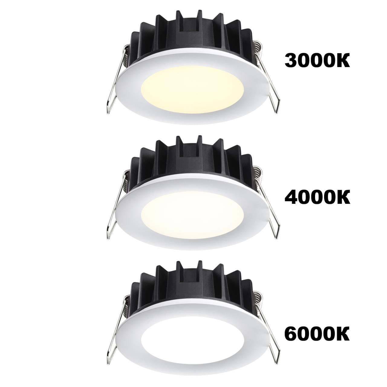 Светильник 17 см, 20W, 3000-6000K, Novotech Spot Lante 358955, белый