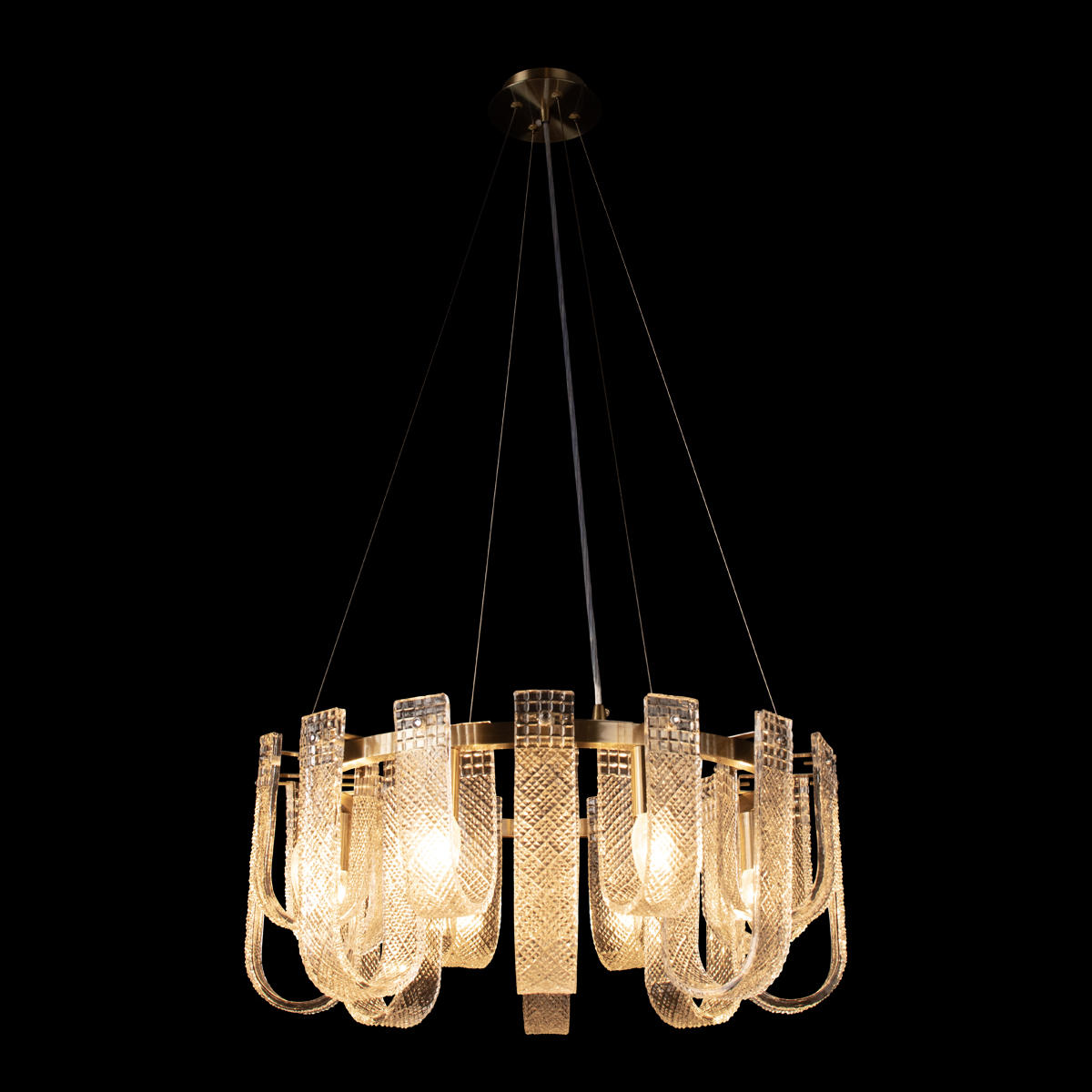 Подвесной светильник 56*25 см, 12*E14 LOFT IT Jersey бронза 10296/600