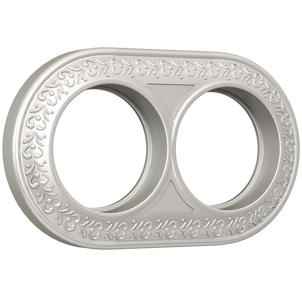 Рамка на 2 поста (жемчужный) WL70-frame-02 Werkel 4690389106521