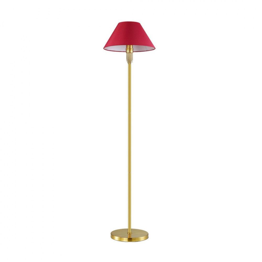 Торшер Lumion Vanessa 4514/1F, античная латунь