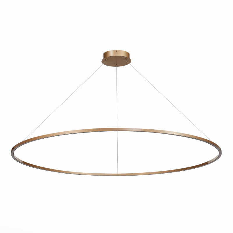 Cветильник подвесной SMART 120 см, 72W 2800-6500K ST LUCE Подвесные светильники ST605.203.72 Золотистый