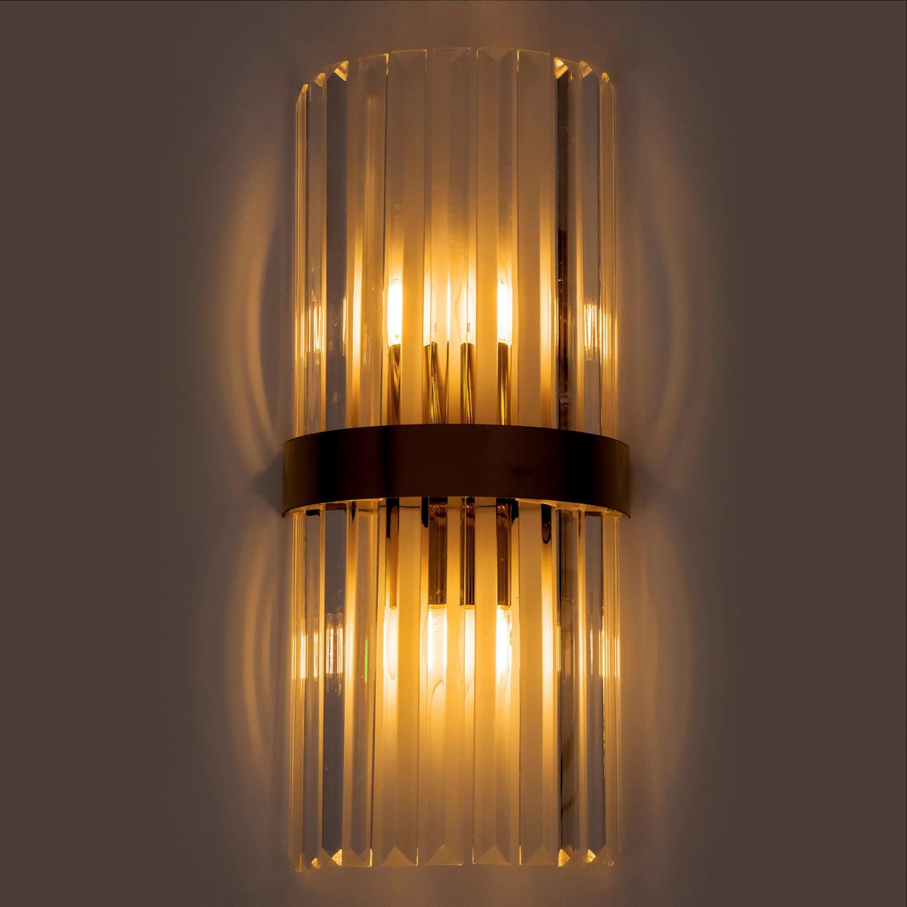 Бра 20*13*45 см, Е14 2x40W, Золото MODELUX ML.503.02 GD