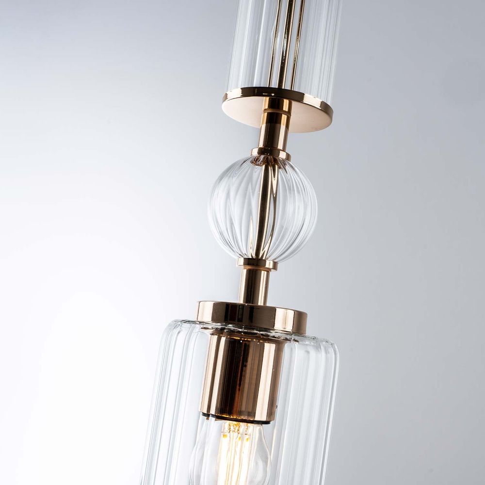 Подвесной светильник 10*72/169 см, 1*Е27 MODEMODERN MD.2008.1 золото