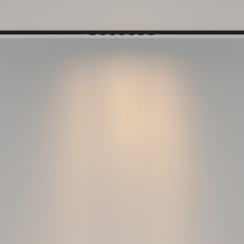 Светильник на шине 32*1,4*4539,2 см, LED, 12W, 3000-6000К, Maytoni Technical Spiky TR175-1-12WTW-M-B черный