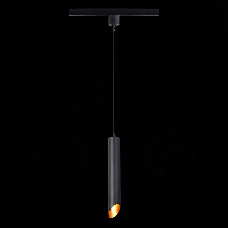 Трековый однофазный светильник 6 см ST LUCE ST152.416.01 Черный